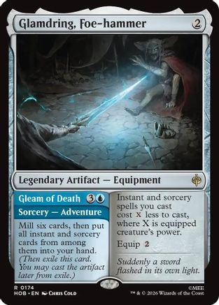 Glamdring, Foe-hammer (HOB-174) - The Hobbit Foil、Wizards of the Coast、kayou
