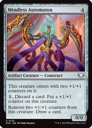 Mindless Automaton (EOC-142) - Commander: Edge of Eternities、Wizards of the Coast、kayou