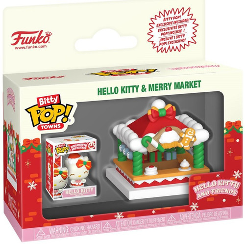 Funko Hello Kitty Holiday Bitty POP! Town Merry Market Bitty Town、ToyWiz、kayou