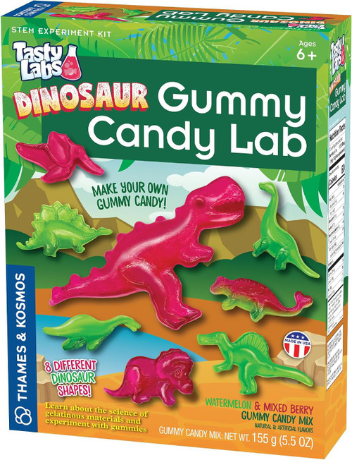 Tasty Labs Dinosaur Gummy Candy lab Activity Kit Watermelon & Mixed Berry、ToyWiz、kayou