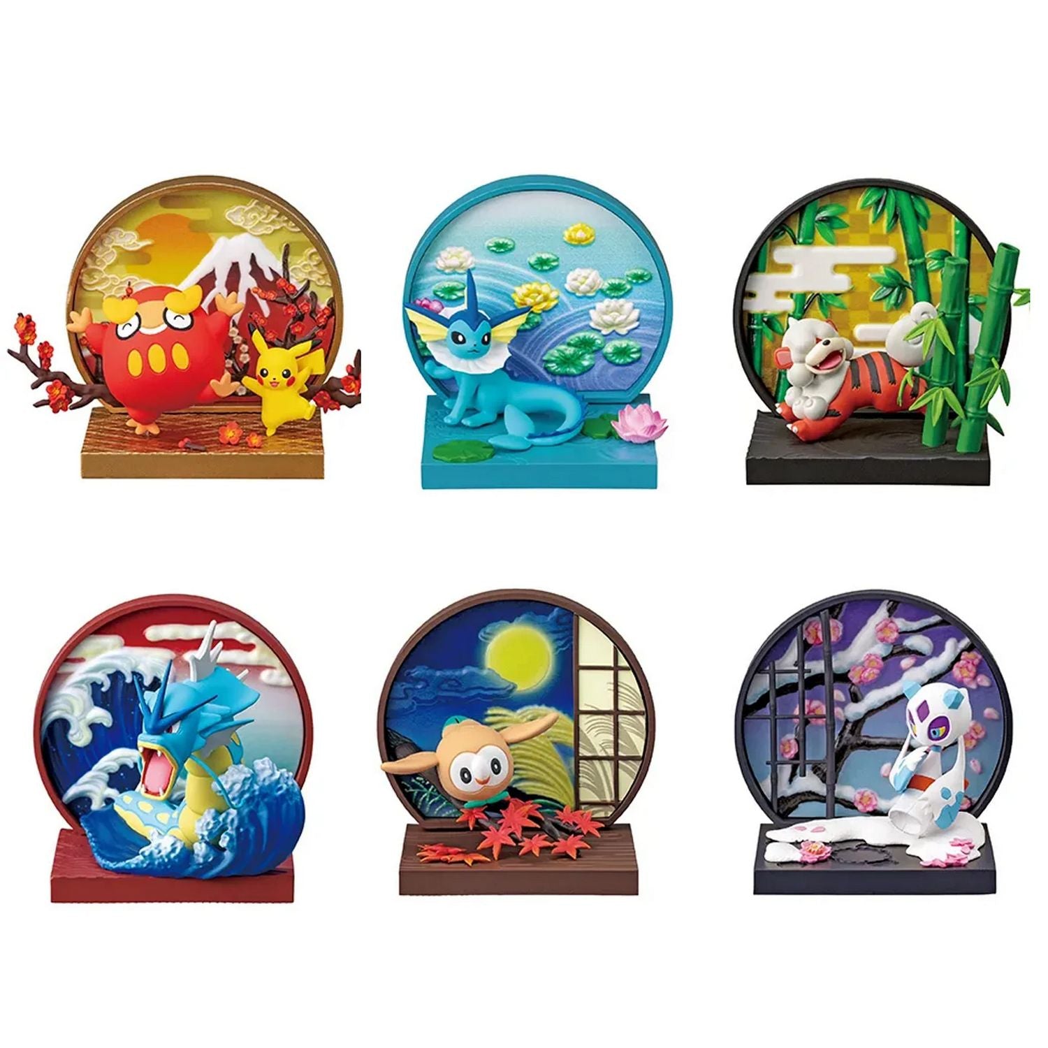 Re-Ment Pokemon Japanese Style Window (Wanomado) Blind Box、Re-Ment、kayou