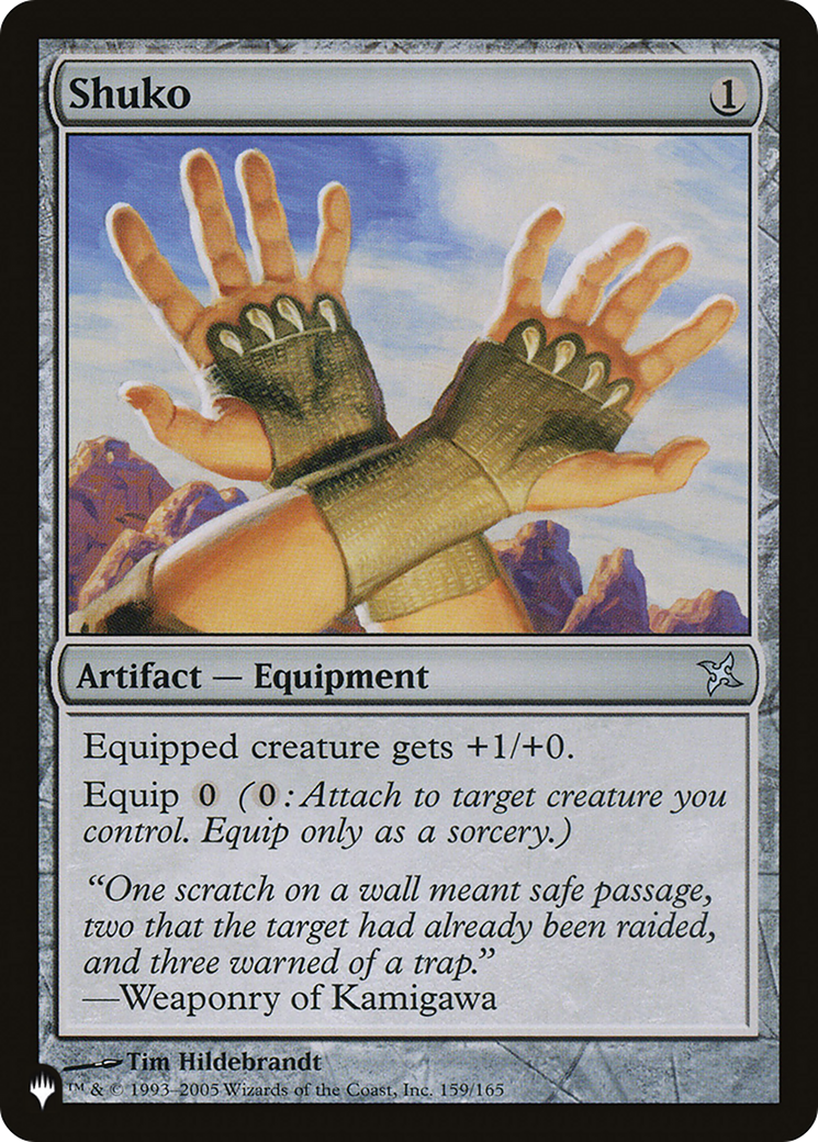 Shuko (LIST-159/165) - The List、Wizards of the Coast、kayou
