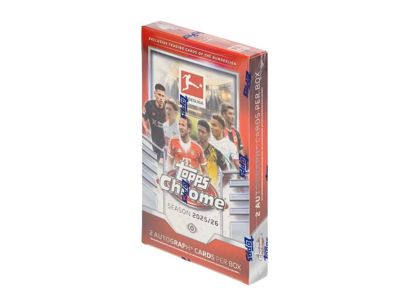 2025-26 Topps Chrome Bundesliga Soccer Hobby Box、Topps、kayou