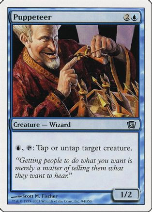 Puppeteer (8ED-094) - 8th Edition、Wizards of the Coast、kayou