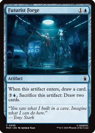 Futurist Forge (MSH-055) - Marvel Super Heroes Foil、Wizards of the Coast、kayou