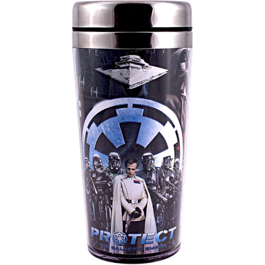 Star Wars: Rogue One Protect - Stainless Steel Travel Mug (16oz)、Silver Buffalo、kayou