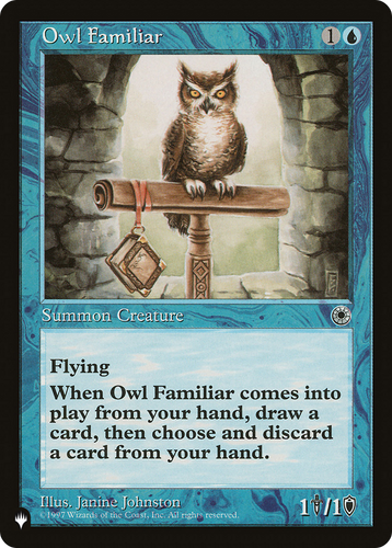 Owl Familiar (LIST-) - The List、Wizards of the Coast、kayou