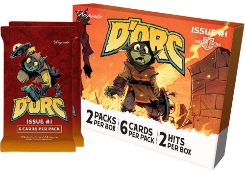 D'Orc Keepsake Issue #1 Trading Card Breaker Edition Box 2 Packs, 2 Hits Per Box (Pre-Order ships September)、ToyWiz、kayou