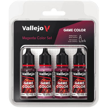 Acrylicos Vallejo: Game Color - Magenta Color Set (4ct) (PREORDER)、Acrylicos Vallejo, S.L.、kayou
