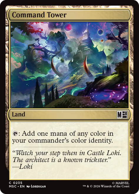 Command Tower (#235) | Marvel Super Heroes Commander、Magic: The Gathering、kayou