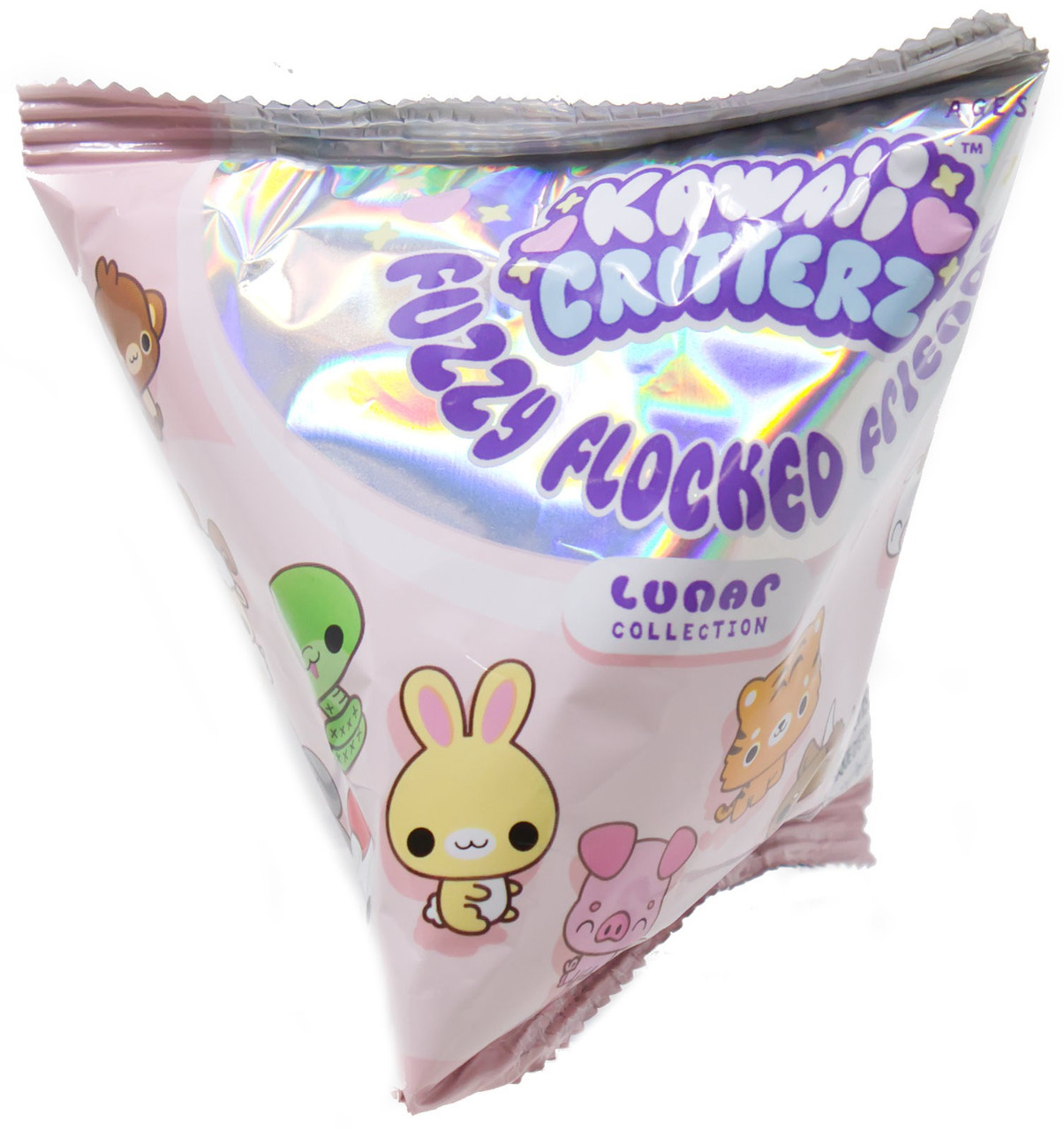 Kawaii Critterz Fuzzy Flocked Friends Lunar Collection Mystery Pack、ToyWiz、kayou