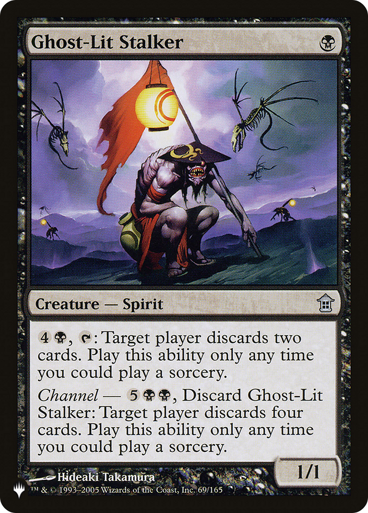 Ghost-Lit Stalker (LIST-69/165) - The List、Wizards of the Coast、kayou