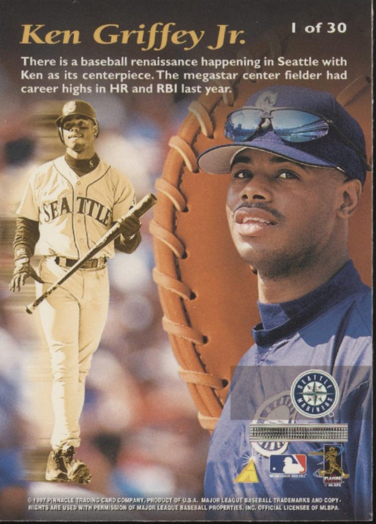 Ken Griffey Jr. 1997 Pinnacle Mint Collection #1、Collector Store LLC、kayou