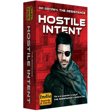 The Resistance: Hostile Intent Expansion、Indie Boards and Cards、kayou
