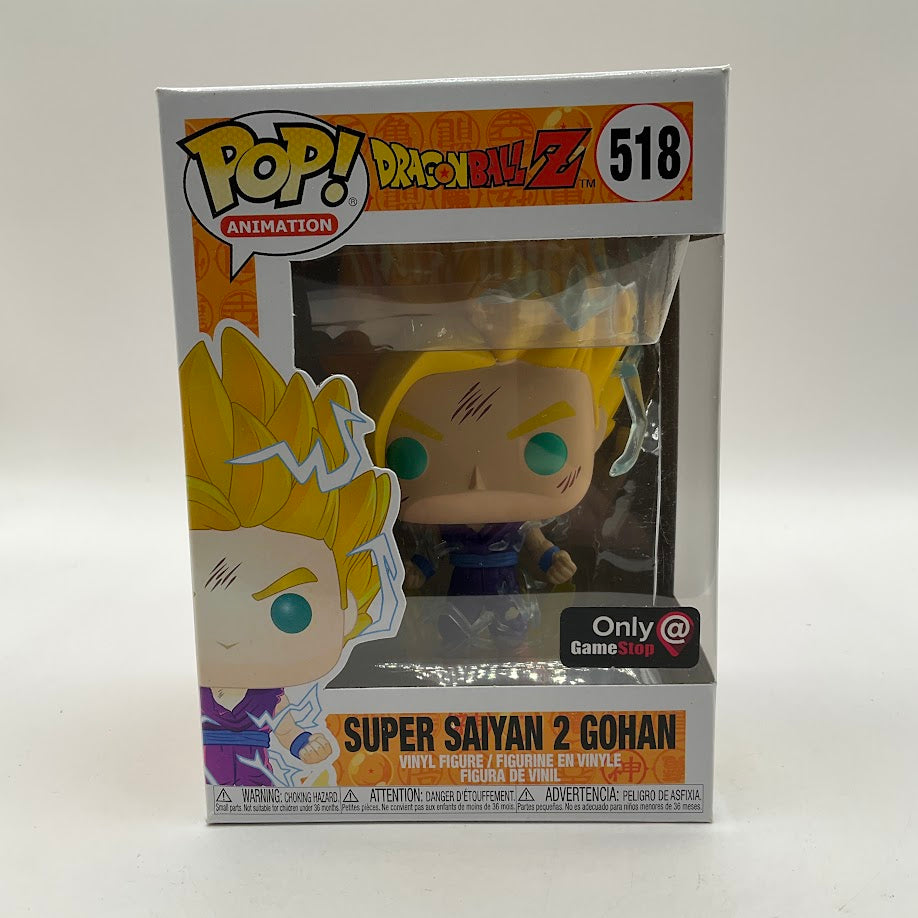 Super Saiyan 2 Gohan Funko Pop! Dragon Ball Z #518 GameStop、Funko、kayou