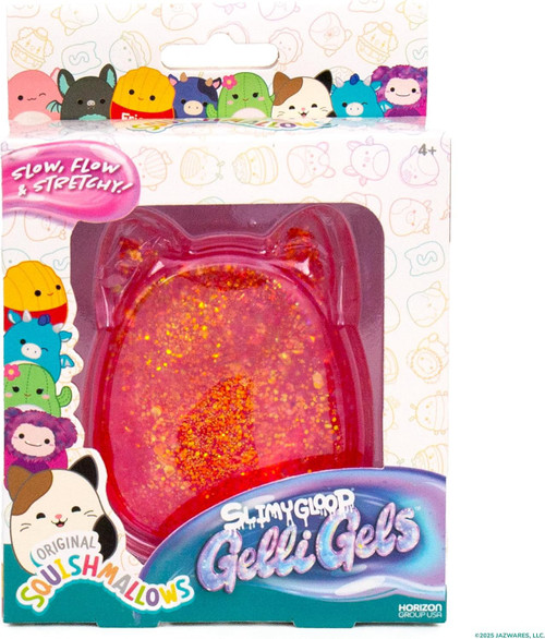 Squishmallows SlimyGloop Gelli Gels PINK Squeeze Toy、ToyWiz、kayou