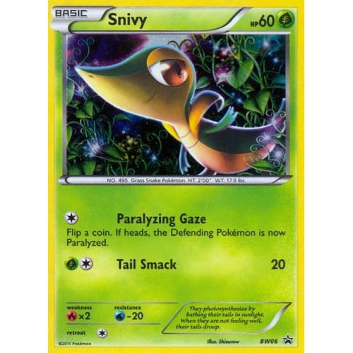 Black & White Promo BW06 Snivy、Pokemon、kayou