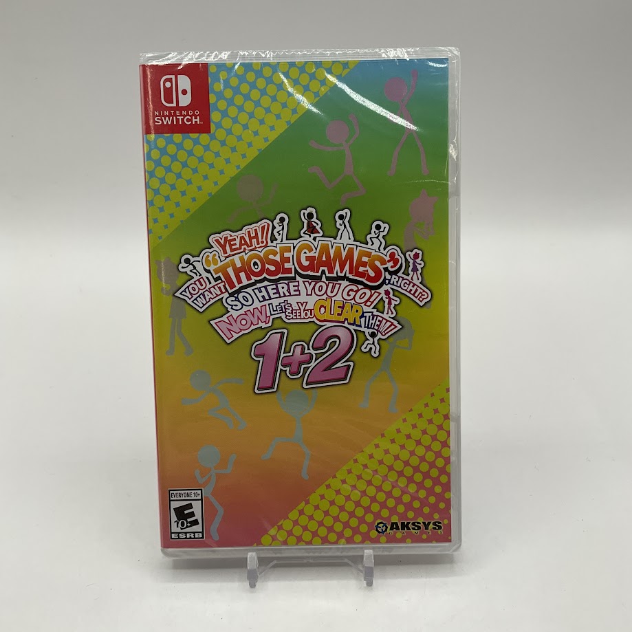 Yeah! You Want Those Games Right Nintendo Switch Sealed #2、Collector Store LLC - VG、kayou