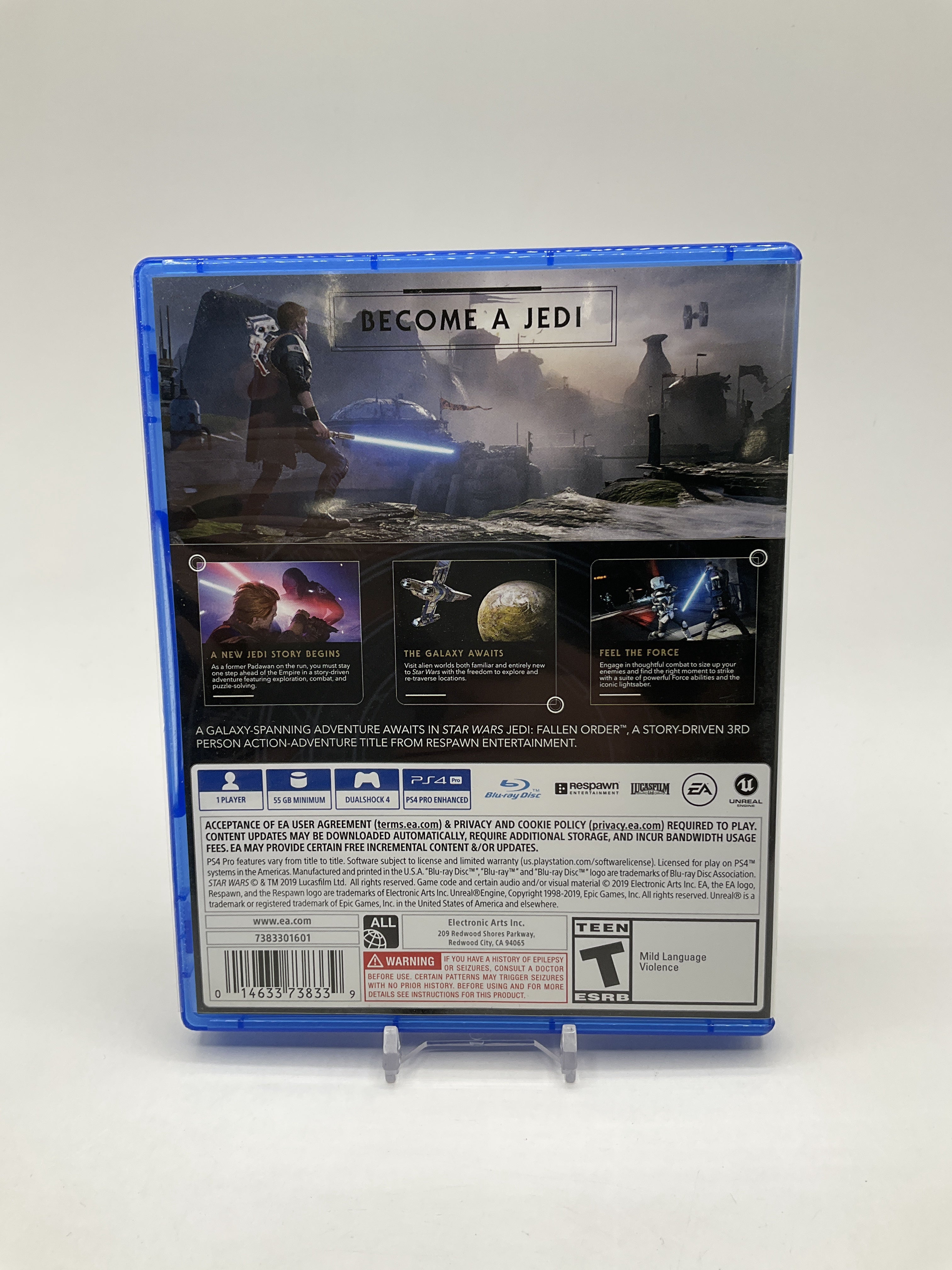 Star Wars Jedi: Fallen Order Playstation 4 Used、Collector Store LLC - VG、kayou
