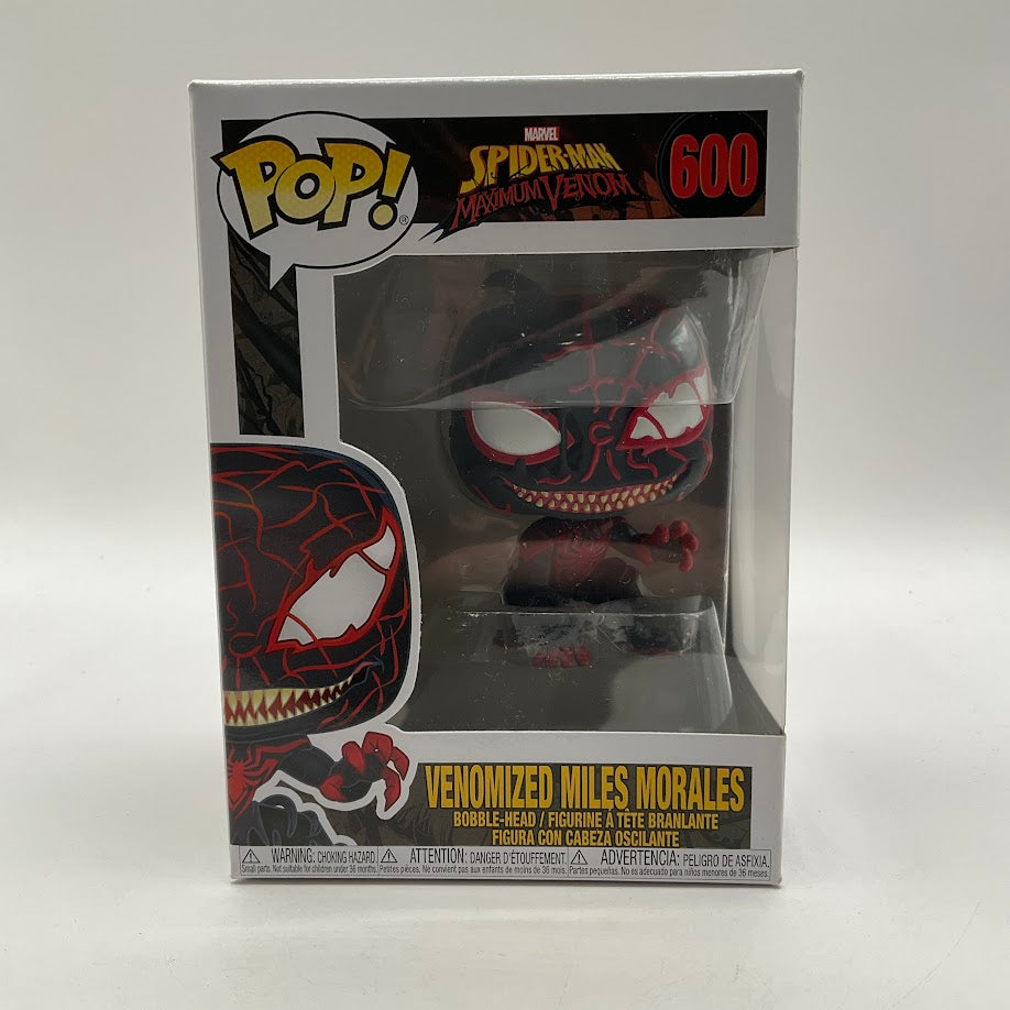 Venomized Miles Morales Funko Pop! Spider-Man Maximum Venom #600、Funko、kayou