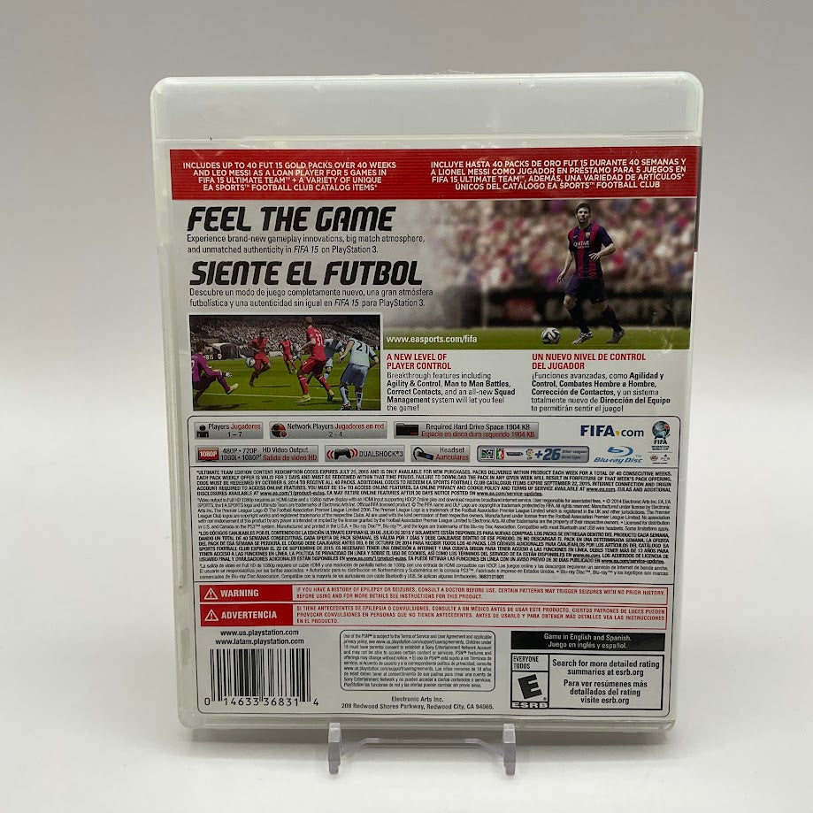 FIFA 15 Ultimate Edition Playstation 3 Used、Collector Store LLC - VG、kayou