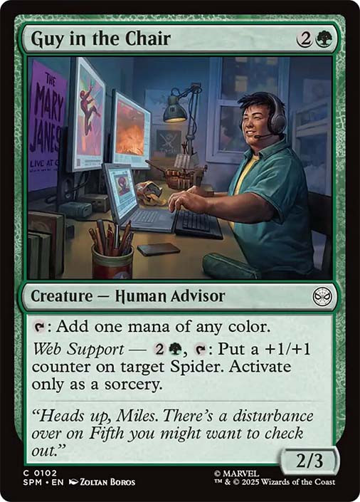 Guy in the Chair、Magic: The Gathering、kayou