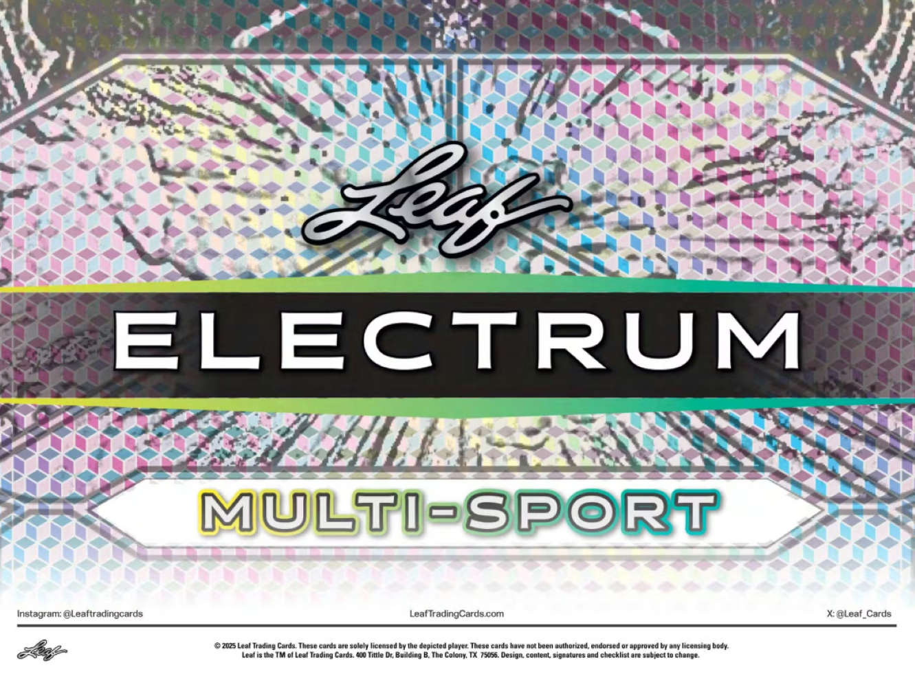 2025 Leaf Electrum Multi-Sport Hobby Box、Leaf、kayou
