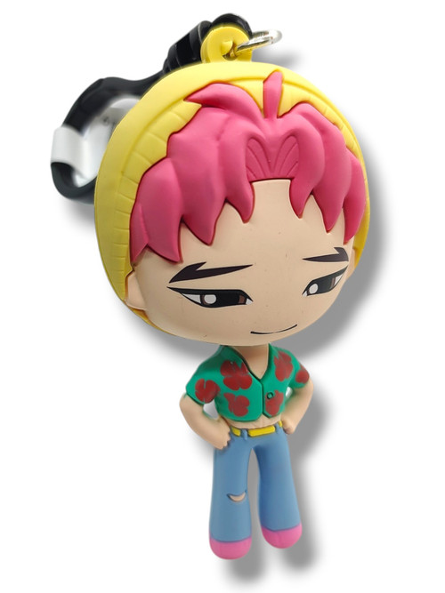 KPop Demon Hunters 3D Figural Foam Bag Clip HUNTR/X Abby 2-Inch Minifigure Loose、ToyWiz、kayou