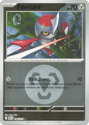 Pawniard (Energy Symbol Pattern) 146 - ME Ascended Heroes Reverse Holofoil、The Pokémon Company、kayou