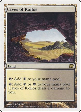 Caves of Koilos (9ED-320) - 9th Edition Foil、Wizards of the Coast、kayou
