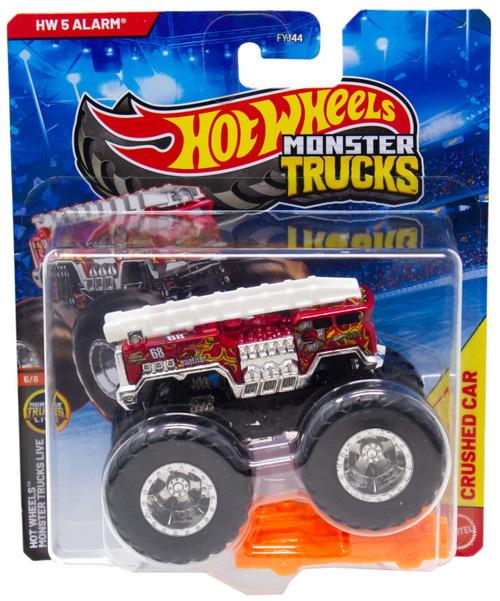 Hot Wheels Monster Trucks LIVE HW 5 Alarm Diecast Car、ToyWiz、kayou