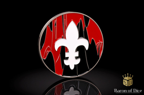 Baron Of Dice Objective Marker - Fleur de Lis 40mm、ToyWiz、kayou