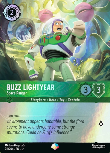 Buzz Lightyear - Space Ranger (Epic Rare) | Wilds Unknown、Disney Lorcana、kayou