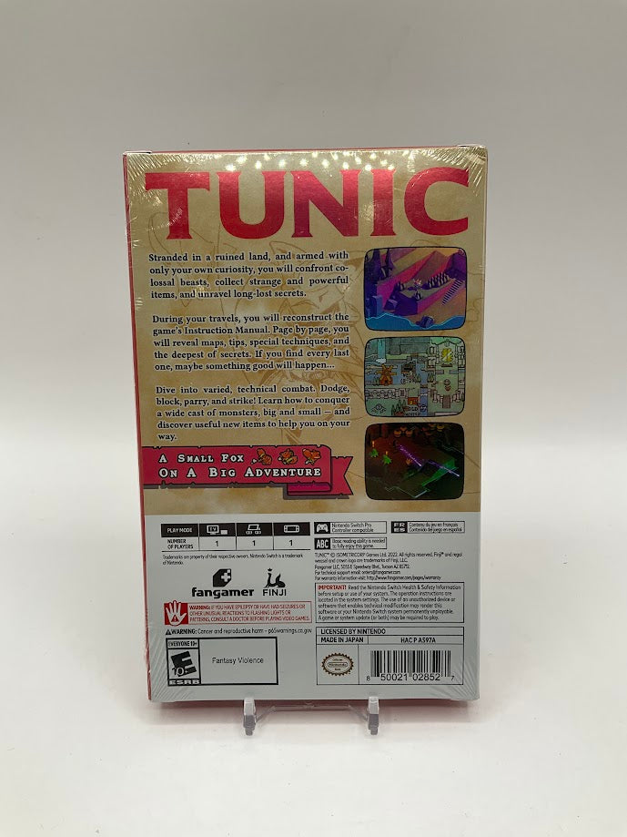 Tunic Deluxe Edition Nintendo Switch Sealed、Collector Store LLC - VG、kayou