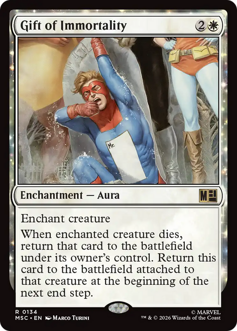 Gift of Immortality (Surge Foil) | Marvel Super Heroes Commander、Magic: The Gathering、kayou