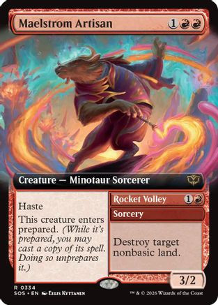 Maelstrom Artisan (Extended Art) (SOS-334) - Secrets of Strixhaven、Wizards of the Coast、kayou