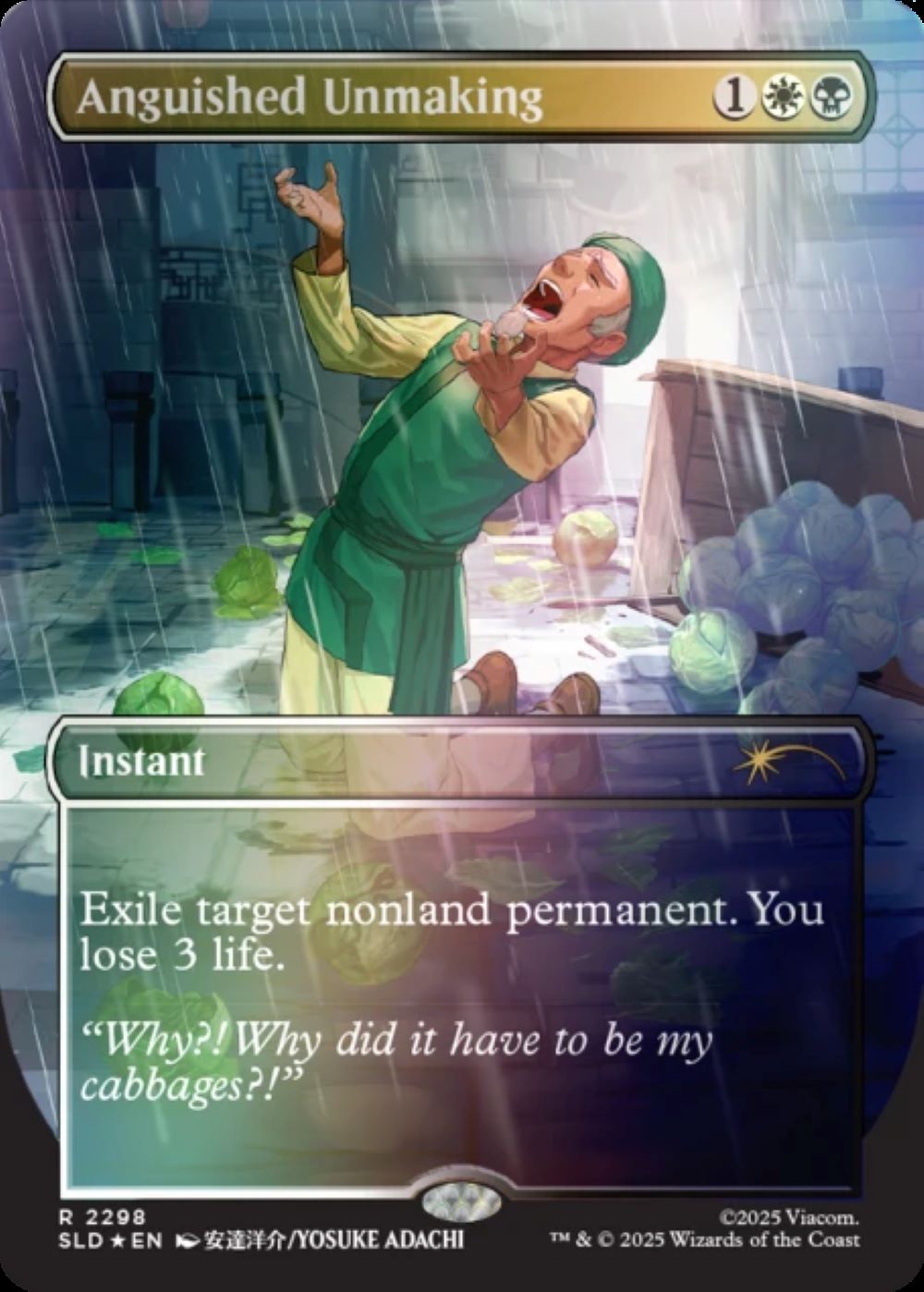 Magic the Gathering Avatar the Last Air Bender Secret Lair - My Cabbages! Rainbow Foil Edition、Magic the Gathering、kayou