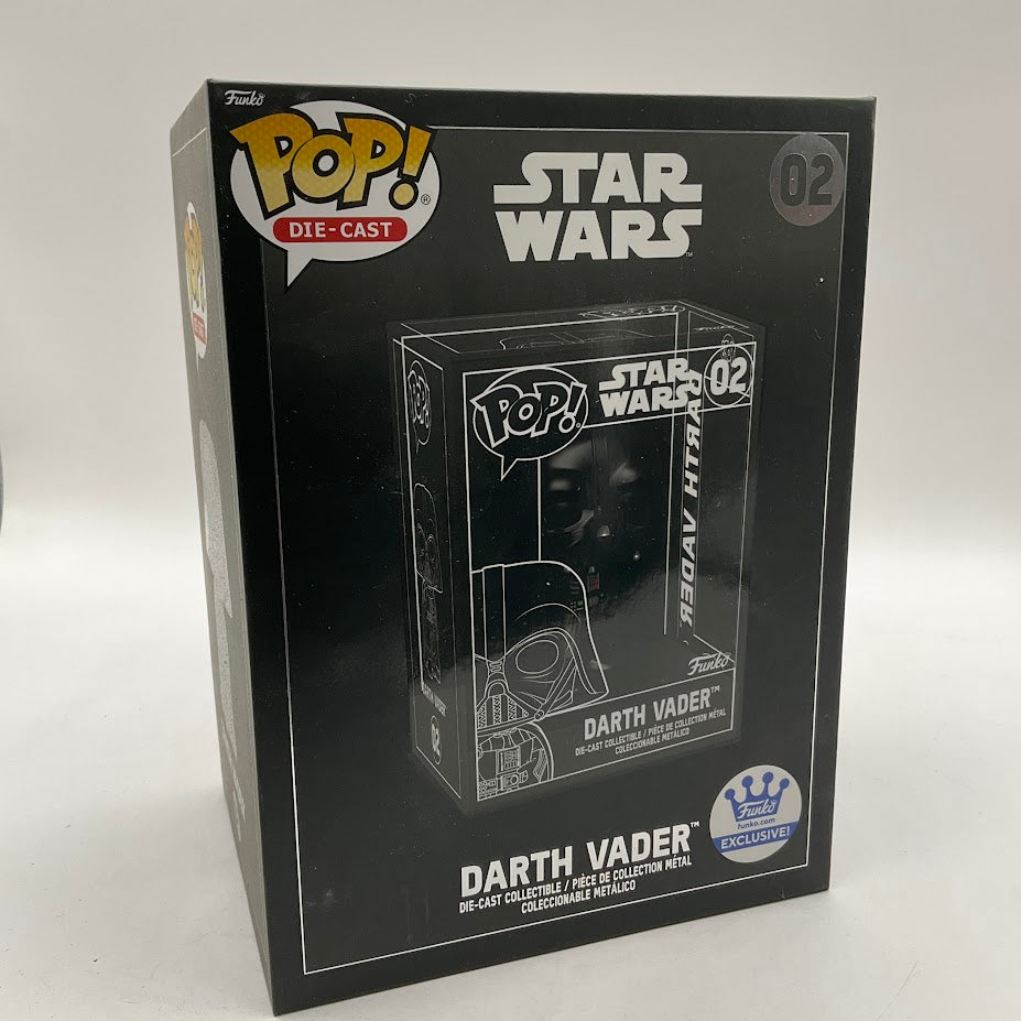 Darth Vader Funko Pop! Star Wars Die-Cast #02 Funko Exclusive、Funko、kayou