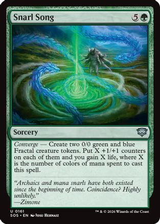 Snarl Song (SOS-161) - Secrets of Strixhaven、Wizards of the Coast、kayou