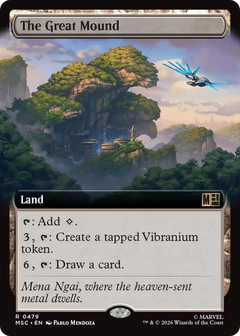 The Great Mound (Extended Art) | Marvel Super Heroes Commander、Magic: The Gathering、kayou