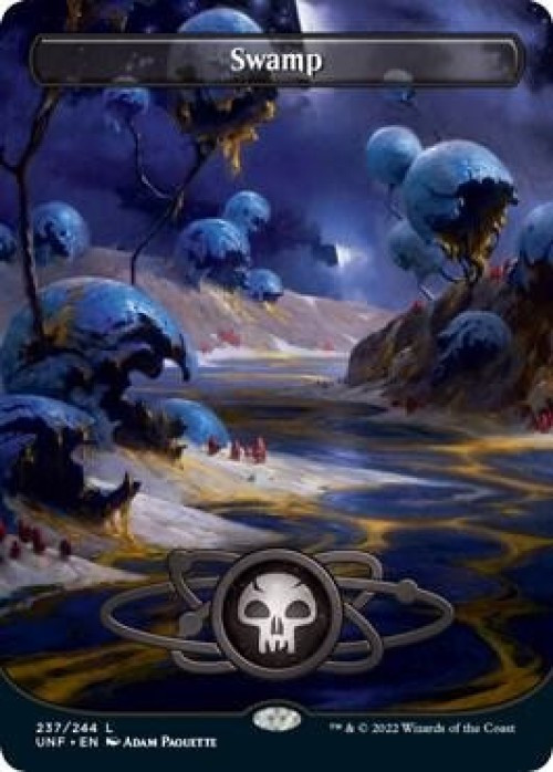 MtG Unfinity Common FOIL Swamp #237、ToyWiz、kayou