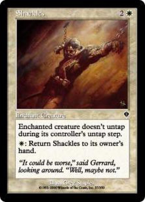 MtG Invasion Common Shackles #37、ToyWiz、kayou