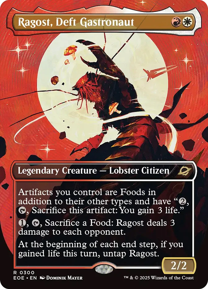 Ragost, Deft Gastronaut (EOE2-300)、Magic: The Gathering、kayou