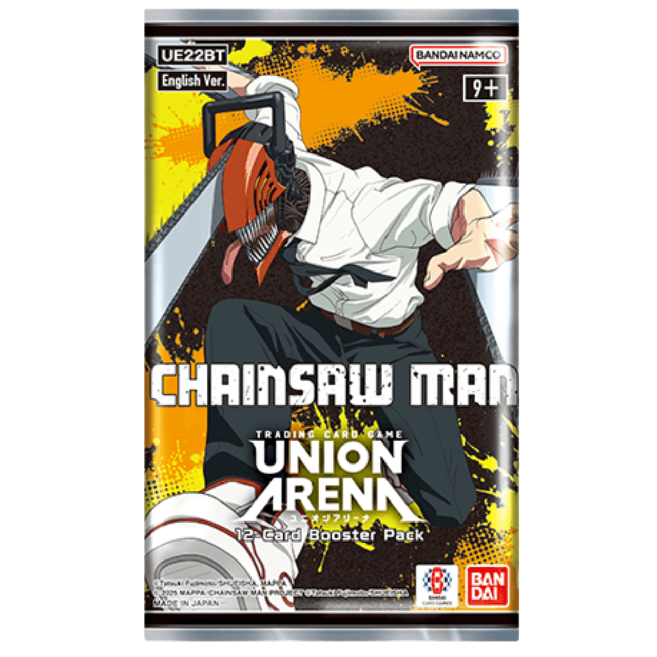 Union Arena TCG: Chainsaw Man UE22BT - Booster Pack、Bandai、kayou