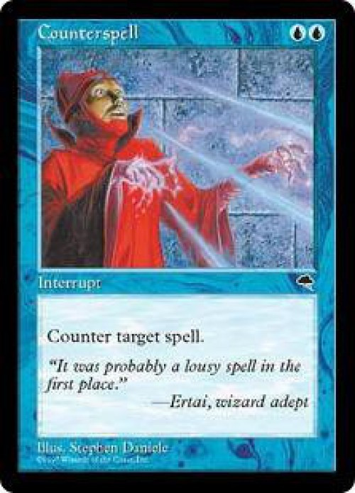 MtG Tempest Common Counterspell #57 Lightly Played、ToyWiz、kayou