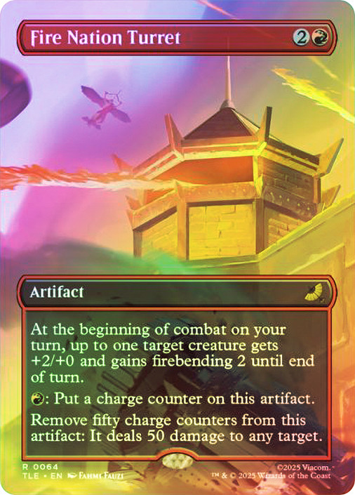 Fire Nation Turret、Magic: The Gathering、kayou