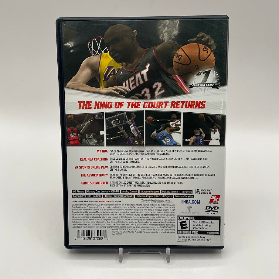 NBA 2K7 Playstation 2 Used、Collector Store LLC - VG、kayou