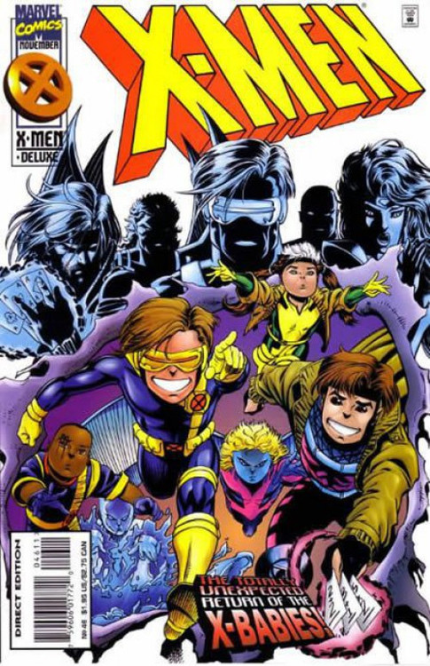 Marvel X-Men, Vol. 1 #46A Comic Book Direct Edition Very Fine、ToyWiz、kayou