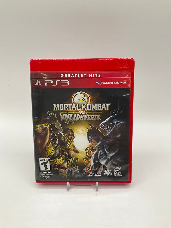 Mortal Kombat vs. DC Universe Greatest Hits Playstation 3 Used #1、Collector Store LLC - VG、kayou