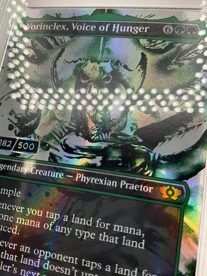 Vorinclex Voice of Hunger Magic the Gathering MUL Foil Serialized #159 PSA 9、Collector Store LLC Gaming、kayou
